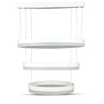 V-TAC Lampadario LED a Sospensione con 3 Cerchi 92...