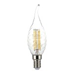 V-TAC Lampadina LED E14 4W 100LM/W Candela a Fiamm...