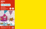 Compra Apli Gomma Eva Giallo 600x400 - 5 Fogli di Formato... Apli Gomma Eva Giallo 600x400 - 5 Fogli di Formato...