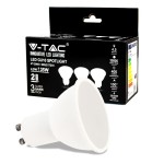 V-TAC Faretto LED GU10 SMD 4,5W 100° Copertura Sa...