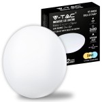 V-TAC Plafoniera LED Rotonda 24W con Interruttore ...