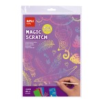 Apli Magic Scratch Colors Confezione da 8 fogli an...