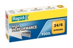 Scatola Rapid Strong da 1.000 punti metallici 24/6...