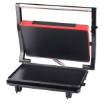 Muvip In Acciaio Inox Piastra Liscia Sandwich Make...