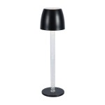 V-TAC Lampada LED da Tavolo 3W Colore Nero e Trasp...