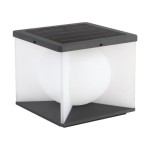 V-TAC Lampada LED da Giardino a Cubo con Pannello ...