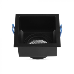 Gu10 Fitting Square Aluminum Body Deep Anti Glare ...