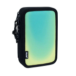 Astuccio portapenne a 2 ripiani Milan Sunset con 2...