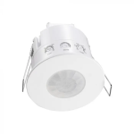 Real Pir Presence Sensor Recessed Mount - White Body