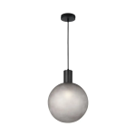 E27 Decorative Hanging Lamp (D100*H25Mm) Matt Blac...