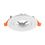 V-TAC Portafaretto LED da Incasso Rotondo GU10 e G...