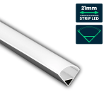 V-TAC Profilo Angolare per Strip LED fino a 21mm, ...