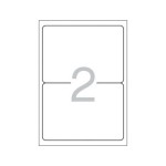 Multi3 Confezione da 200 Etichette Bianche Con Bor...