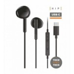 TechOneTech ear Tech Hip Cuffie In-Ear USB-C - Mic...