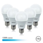 Elbat Confezione da 5 Lampadine LED A60 15W E27 13...