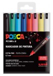 Posca PC1MR Confezione da 8 pennarelli a vernice -...