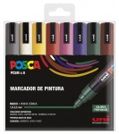Posca PC-5M Confezione da 8 pennarelli a vernice -...
