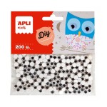 Occhietti adesivi rotondi Apli - Elevato potere ad...