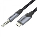Cavo audio Vention MicroUSB maschio a jack 3,5 mas...