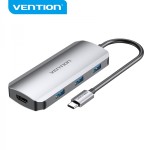 Compra Vention Docking 5 in 1 da USB-C a HDMI 4K/3xUSB3.0... Vention Docking 5 in 1 da USB-C a HDMI 4K/3xUSB3.0...