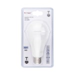 V-TAC Lampadina LED E27 17W A65 3000K (Blister 1 P...