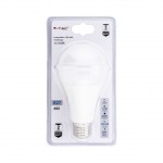 V-TAC Lampadina LED E27 17W A65 4000K (Blister 1 P...