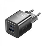 Vention Cargador de Pared GaN 2 Puertos USB (C+A) ...