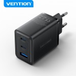 Compra Caricatore da muro Vention GaN 3 porte USB (C + C ... Caricatore da muro Vention GaN 3 porte USB (C + C ...