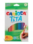 Carioca Tita Confezione da 18 Matite in Resina - C...