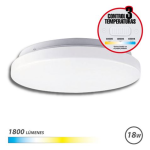 Plafoniera LED rotonda Elbat 18W - 1800Lm - Selett...