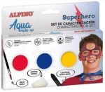 Alpino Aqua Makeup Superhero Makeup Set - 3 conten...