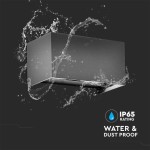 V-TAC Lampada LED Da Muro Rettangolare 24W 110LM/W...