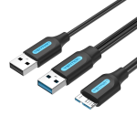 Vention Cable USB 3.0 A-Micro-B Alta Velocidad 5Gb...