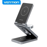 Vention 3 in 1 MagSafe Wireless Charger Stand - Ri...