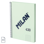 Quaderno a spirale Milan Series 1918 formato A5 gr...