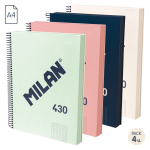 Aggiungi al carrello Serie Milan 1918, confezione da 4 quaderni a spira... Serie Milan 1918, confezione da 4 quaderni a spira...
