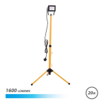 Faretto LED Elbat con treppiede 20W - 1600 lumen -...