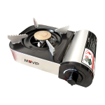 Fornello a gas portatile Muvip Small Series, 1 bru...