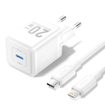 Vention Cargador de Pared GaN USB-C 20W - Cable US...