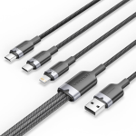 Vention Cable USB-A 2.0 a USB-C, Lightning, Micro-...