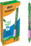 Penna a sfera cancellabile Bic Illusions - Punta m...