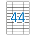 Apli Confezione da 4.400 etichette rettangolari 48...