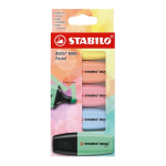 Stabilo Boss Mini Pastel Confezione da 5 pennarell...