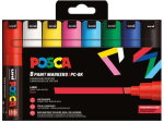 Pennarelli a vernice Posca PC-8K/8C, confezione da...