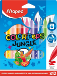 Maped Color'Peps Jungle Confezione da 12 pennarell...