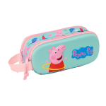 Astuccio Safta Peppa Pig 3D - 2 scomparti - Manico...