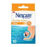 Nexcare Active - Confezione da 10 medicazioni fles...