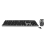 Set tastiera e mouse wireless Ewent per ufficio - ...