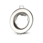 V-TAC Portafaretto LED da Incasso Rotondo GU10 e G...