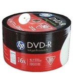 Compra HP DME00070WIP DVD-R 4.7GB/120Min/16x Bulk Pack (5... HP DME00070WIP DVD-R 4.7GB/120Min/16x Bulk Pack (5...